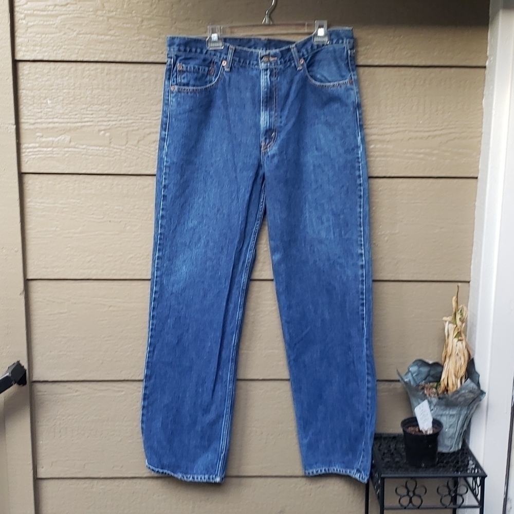 LEVIS 508 JEANS MENS REGULAR TAPER SLIM FIT 38X34